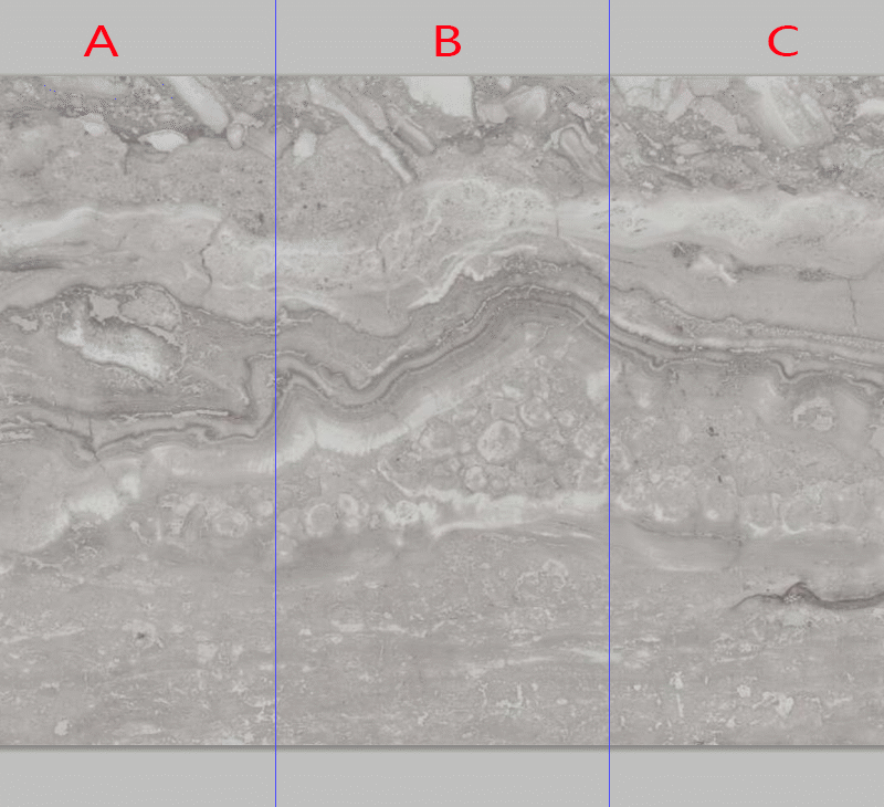 Panou PVC gri cu model